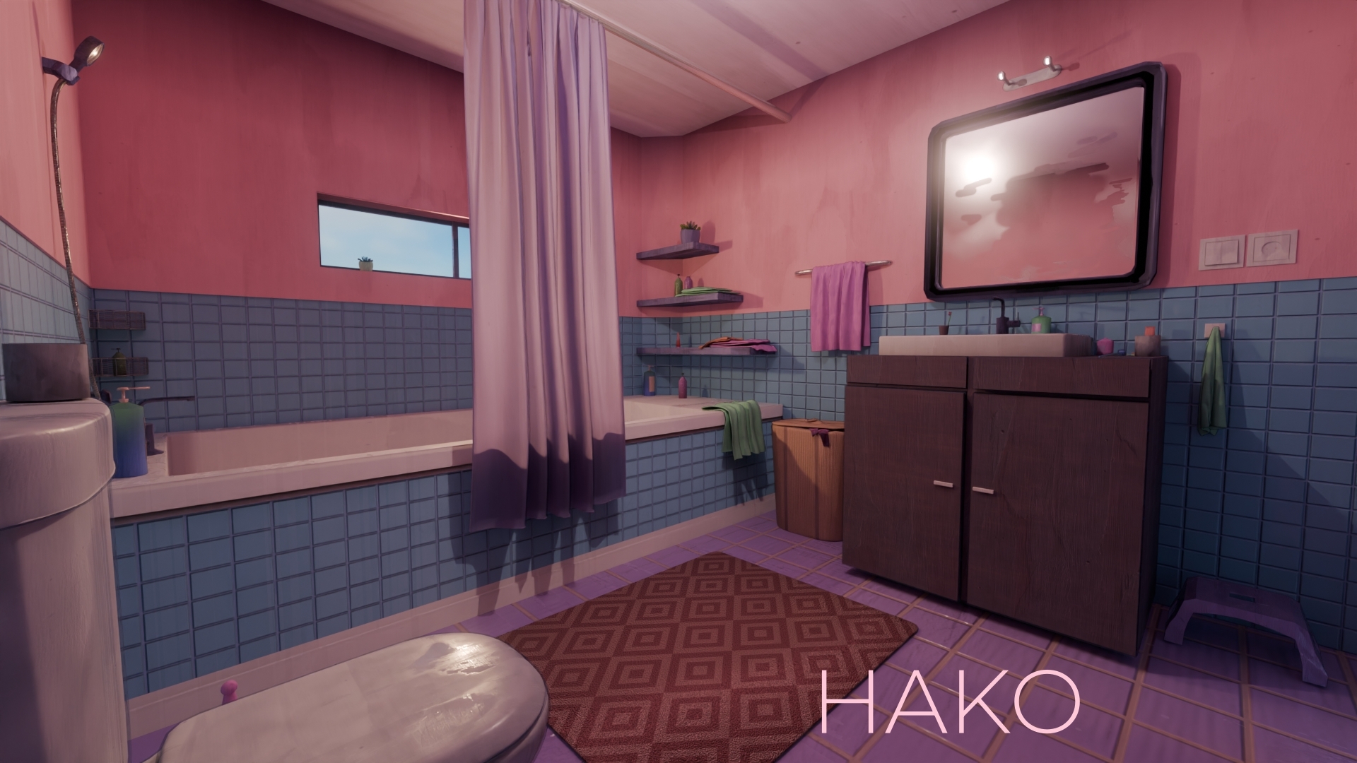 Bathroom render